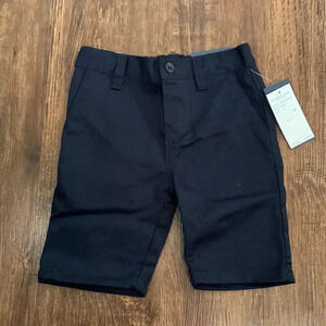US Polo Navy Blue Girls School Uniform Shorts Toddler